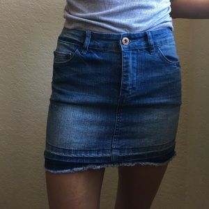 Forever 21 girls denim skirt